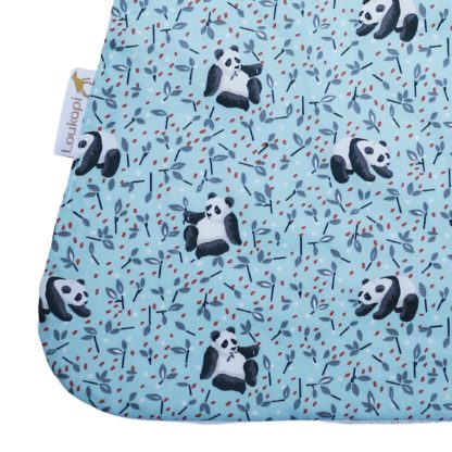 Détail serviette magique enduit panda